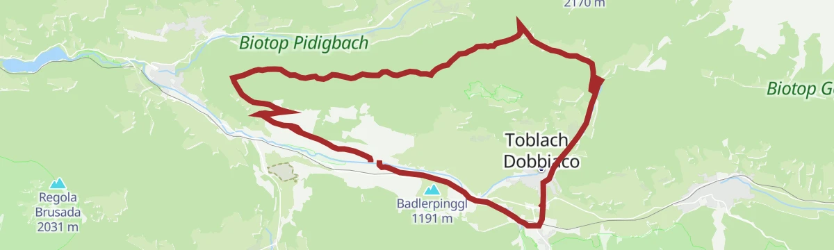 Route map: Giro Montecosta (061)